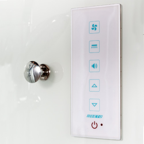 Душевая кабина DTO D 102 S L Led (120x80)