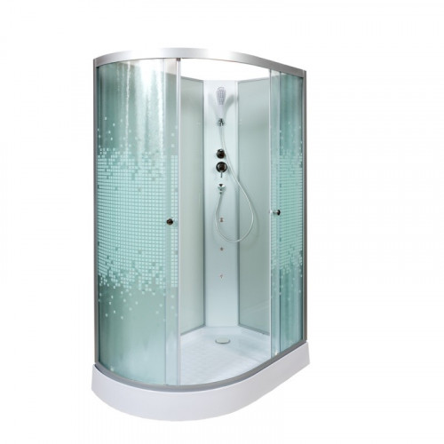Душевая кабина DTO L 902 R N с гидромассажем (120x80)