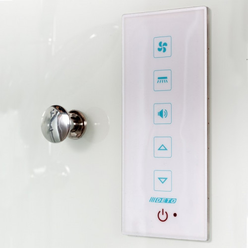 Душевая кабина DTO D 102 S R с электрикой (120x80)