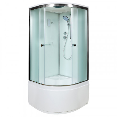 Душевая кабина DTO D 10 S с электрикой (100x100)