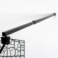 Душевая перегородка DTO MB 100 Black (98-100)x(70-120)