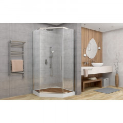 Душевое ограждение DTO PC 100 Chrome (98-100)x(98-100)