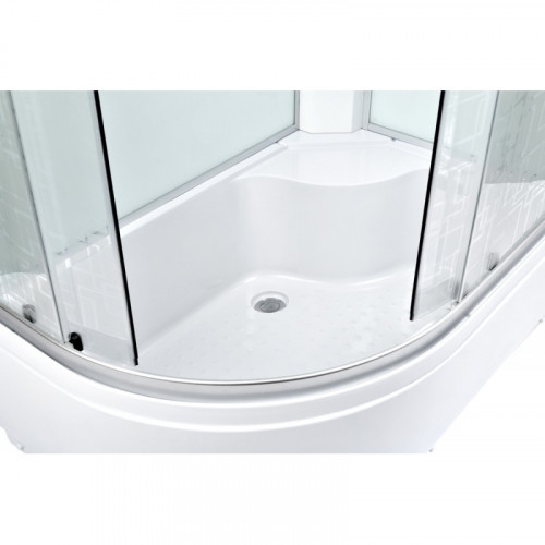 Душевая кабина DTO ЕМ 4511R с электрикой (110x80)