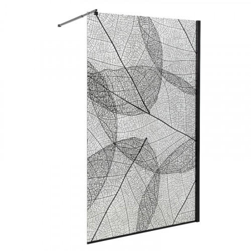 Душевая перегородка DTO MB 110 Black (108-110)x(70-120)