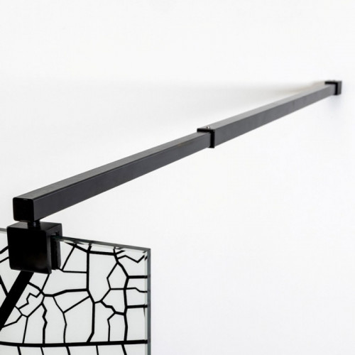 Душевая перегородка DTO MB 120 Black (118-120)x(70-120)