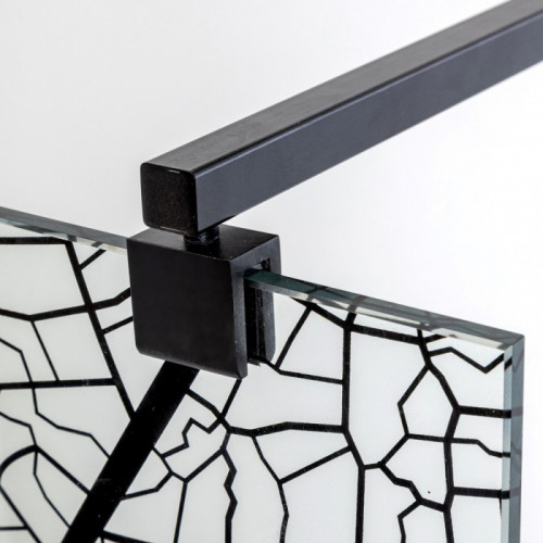 Душевая перегородка DTO MB 120 Black (118-120)x(70-120)