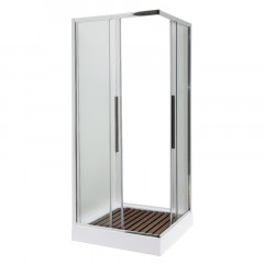 Душевое ограждение DTO KC 80-90 Chrome ((80-90)x(78-90))