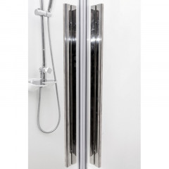 Душевое ограждение DTO KC 80-90 Chrome ((80-90)x(78-90))