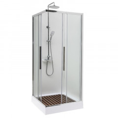 Душевое ограждение DTO KC 100-110 Chrome ((100-110)x(98-110))