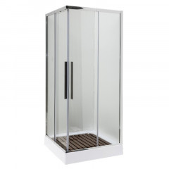 Душевое ограждение DTO KC 100-110 Chrome ((100-110)x(98-110))