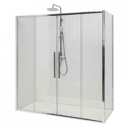 Дверь в нишу DTO FC2 190-210 Chrome (190-210)