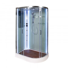 Душевая кабина A 102 L LED с гидромассажем (120x80)
